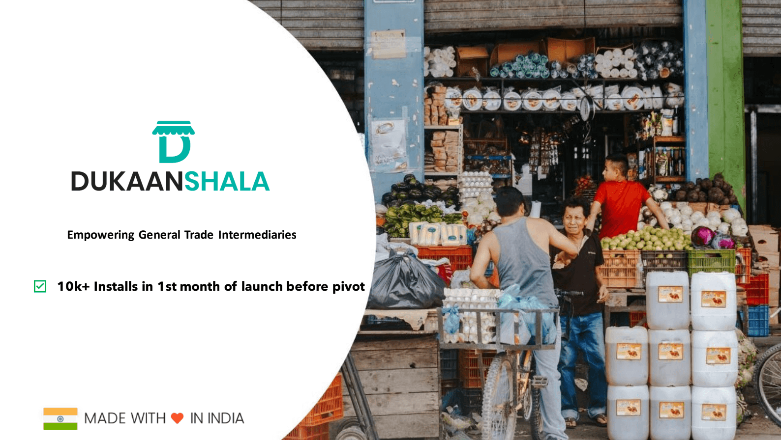 Dukaanshala system banner illustrating the project